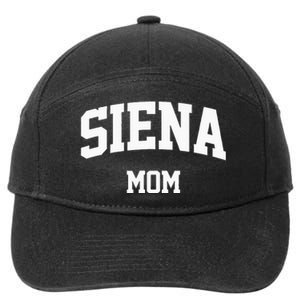 Siena Mom Arch College University Font 7-Panel Snapback Hat