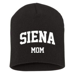 Siena Mom Arch College University Font Short Acrylic Beanie