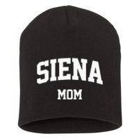 Siena Mom Arch College University Font Short Acrylic Beanie