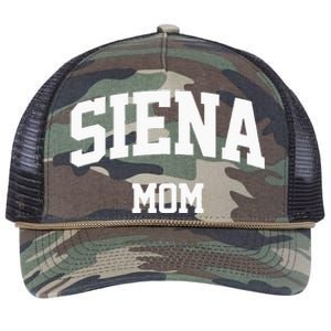 Siena Mom Arch College University Font Retro Rope Trucker Hat Cap