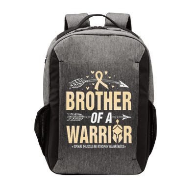 Spinal Muscular Atrophy Brother Of A Warrior Ivory Ribbon Vector Backpack