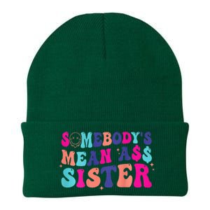 SomebodyS Mean Ass Sister Knit Cap Winter Beanie