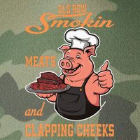 Smoking Meats And Clapping Cheeks Legacy Tie Dye Trucker Hat