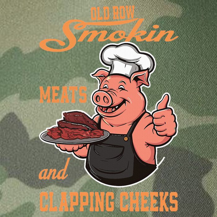 Smoking Meats And Clapping Cheeks Legacy Tie Dye Trucker Hat
