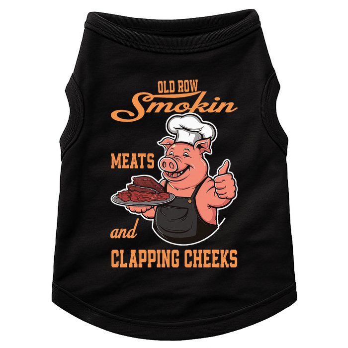Smoking Meats And Clapping Cheeks Doggie Tank
