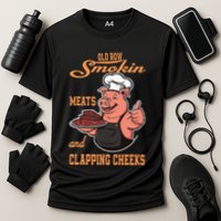 Smoking Meats And Clapping Cheeks Performance Shirt