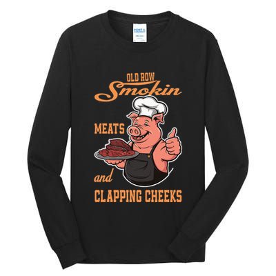 Smoking Meats And Clapping Cheeks Tall Long Sleeve T-Shirt