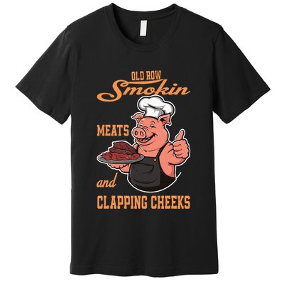 Smoking Meats And Clapping Cheeks Premium T-Shirt