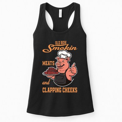 Smoking Meats And Clapping Cheeks Womens Tank Top