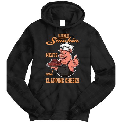 Smoking Meats And Clapping Cheeks Tie Dye Hoodie