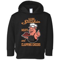 Smoking Meats And Clapping Cheeks Toddler Hoodie
