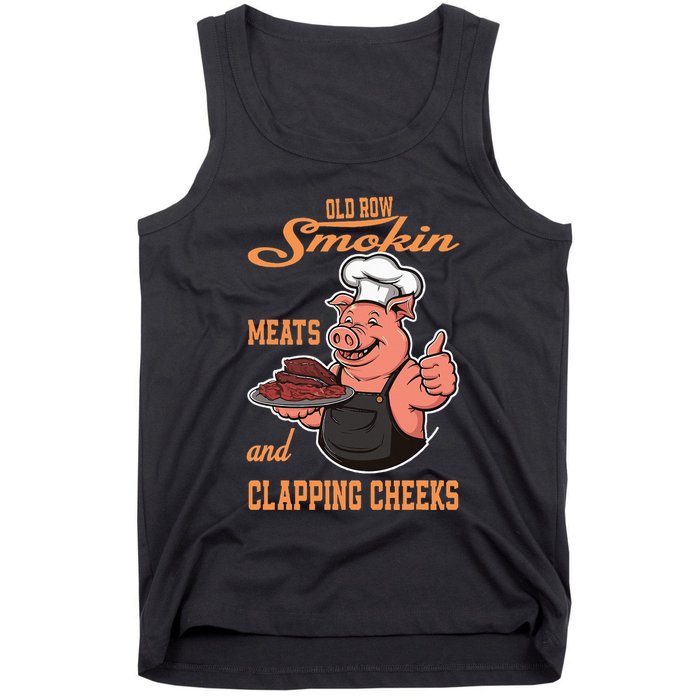 Smoking Meats And Clapping Cheeks Tank Top