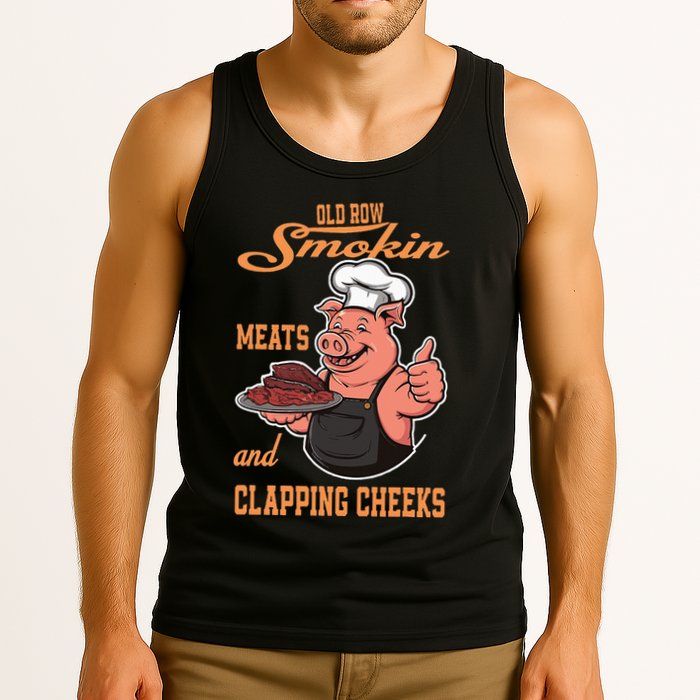 Smoking Meats And Clapping Cheeks Tank Top
