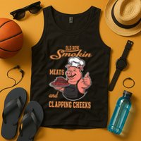 Smoking Meats And Clapping Cheeks Tank Top