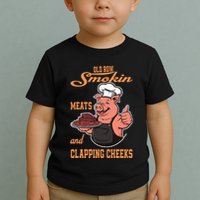 Smoking Meats And Clapping Cheeks Toddler T-Shirt