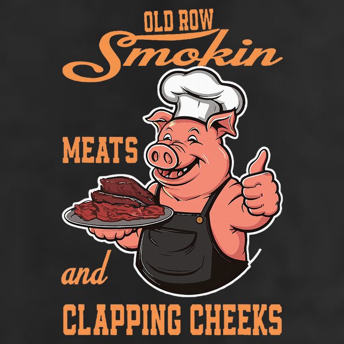 Smoking Meats And Clapping Cheeks Microfiber Hand Towel