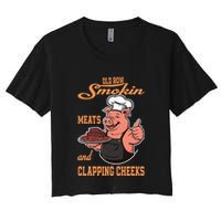 Smoking Meats And Clapping Cheeks Crop Top