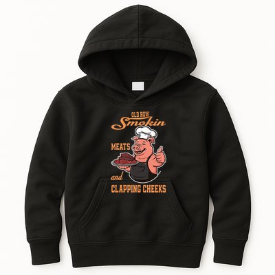 Smoking Meats And Clapping Cheeks Kids Hoodie