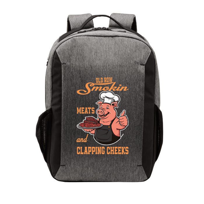 Smoking Meats And Clapping Cheeks Vector Backpack