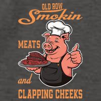 Smoking Meats And Clapping Cheeks Vector Backpack