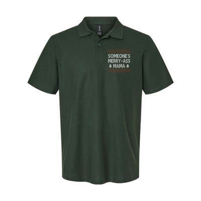 Somones Merry Ass Mama Funny Ugly Christmas Polo