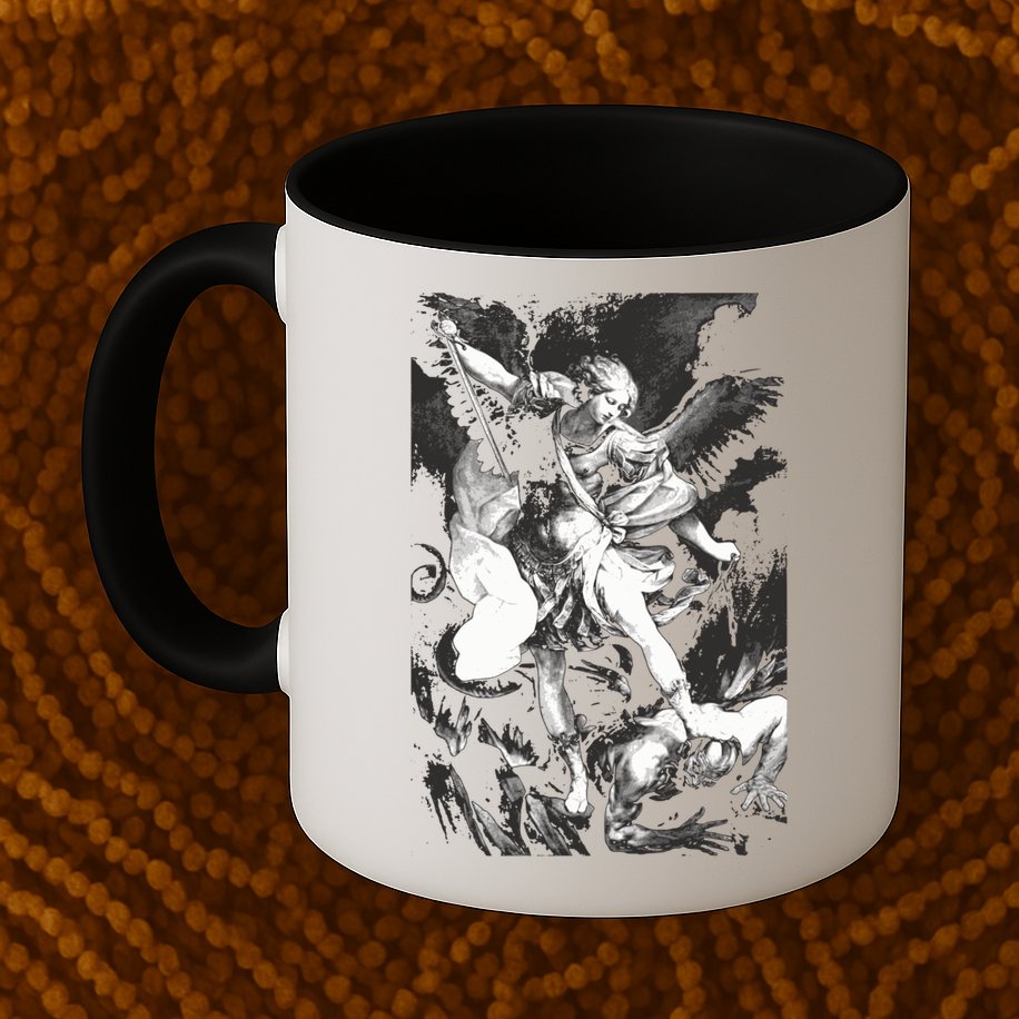 Saint Michael Archangel Angel Catholic Patron Gift Mug