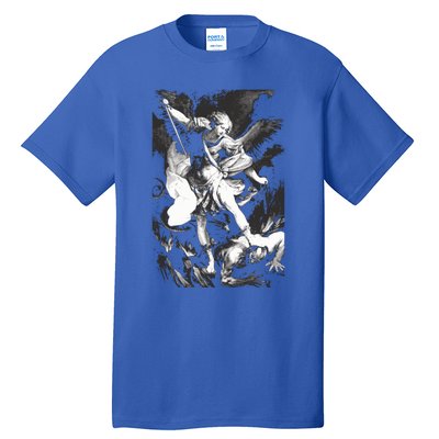 Saint Michael Archangel Angel Catholic Patron Gift Tall T-Shirt