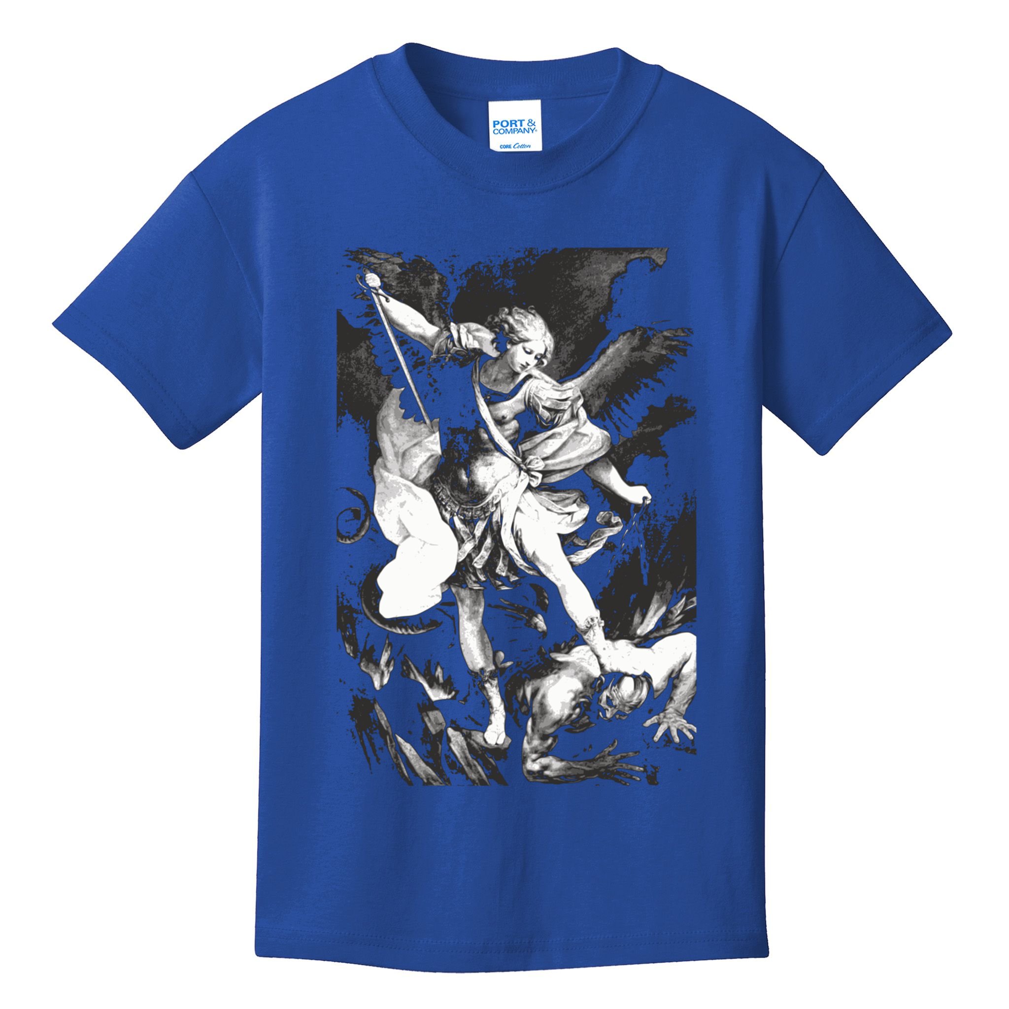 Saint Michael Archangel Angel Catholic Patron Gift Kids T-Shirt