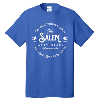 Salem Massachusetts Apothecary Vintage Salem Est 1626 Witch Great Gift Tall T-Shirt