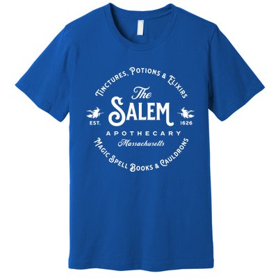 Salem Massachusetts Apothecary Vintage Salem Est 1626 Witch Great Gift Premium T-Shirt