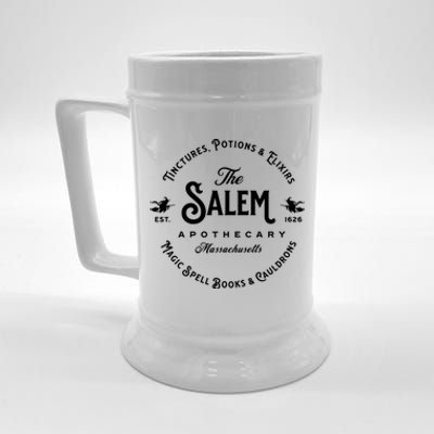 Salem Massachusetts Apothecary Vintage Salem Est 1626 Witch Great Gift Beer Stein