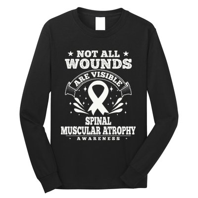 Spinal Muscular Atrophy Warriors SMA Awareness Long Sleeve Shirt