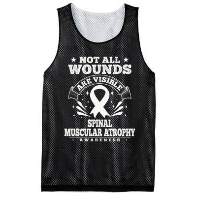 Spinal Muscular Atrophy Warriors SMA Awareness Mesh Reversible Basketball Jersey Tank