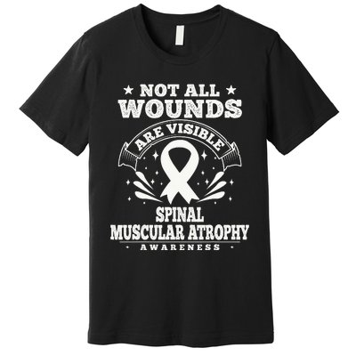 Spinal Muscular Atrophy Warriors SMA Awareness Premium T-Shirt