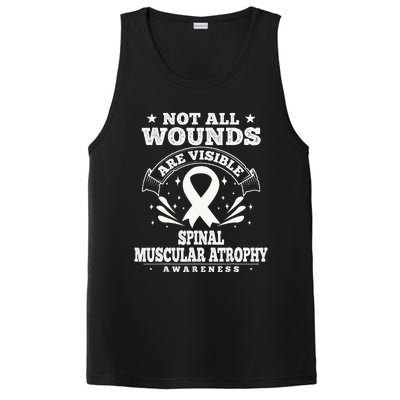 Spinal Muscular Atrophy Warriors SMA Awareness PosiCharge Competitor Tank