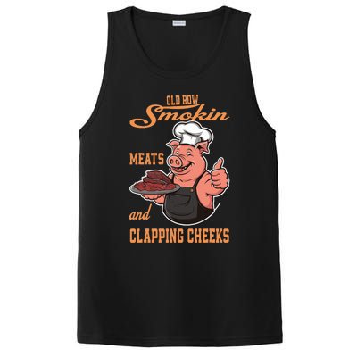 Smoking Meats And Clapping Cheeks Funny PosiCharge Competitor Tank