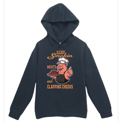 Smoking Meats And Clapping Cheeks Funny Urban Pullover Hoodie