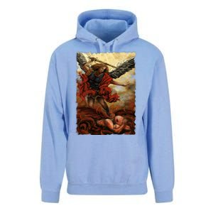 Saint Michael ArchAngel Painting Unisex Surf Hoodie