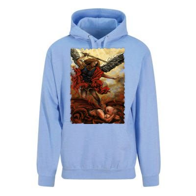 Saint Michael ArchAngel Painting Unisex Surf Hoodie