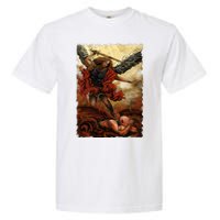 Saint Michael ArchAngel Painting Garment-Dyed Heavyweight T-Shirt