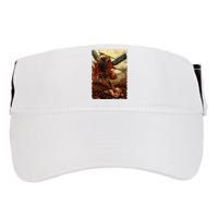 Saint Michael ArchAngel Painting Adult Drive Performance Visor