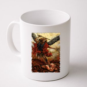 Saint Michael ArchAngel Painting Coffee Mug