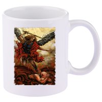 Saint Michael ArchAngel Painting 11oz C Handle Ceramic Mug