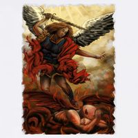 Saint Michael ArchAngel Painting 11oz C Handle Ceramic Mug