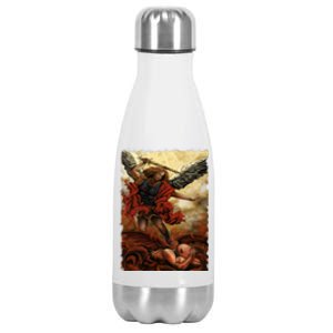 Saint Michael ArchAngel Painting Stainless Steel Insulated Water Bottle