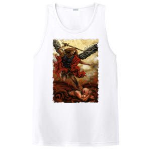 Saint Michael ArchAngel Painting PosiCharge Competitor Tank