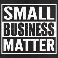 Small Business Matter 7 Panel Mesh Trucker Snapback Hat