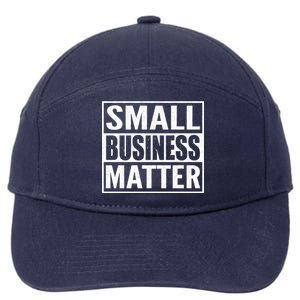 Small Business Matter 7-Panel Snapback Hat