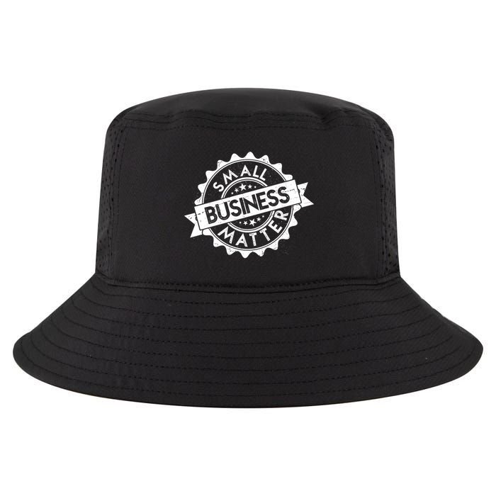 Small Business Matter Stamp Emblem Cool Comfort Performance Bucket Hat