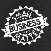 Small Business Matter Stamp Emblem Cool Comfort Performance Bucket Hat